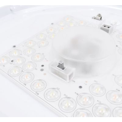 Lampa dufitowa plafon LED FIONA natynkowy 24W 3000/4000/6500K 2400lm IP20 biały BEMKO (C37-PLF-320-240-CCT)